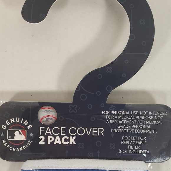 NWT Texas Rangers 2 Pack Face Masks - Picture 2 of 3